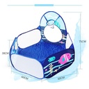 KIDS TENT WITH TUNNEL AND BALLS PELVIS 