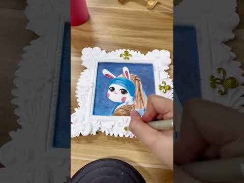 3D art gypsum painting set