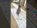 Coloring paper roll