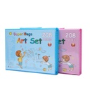 208 Pieces Art Coloring Set