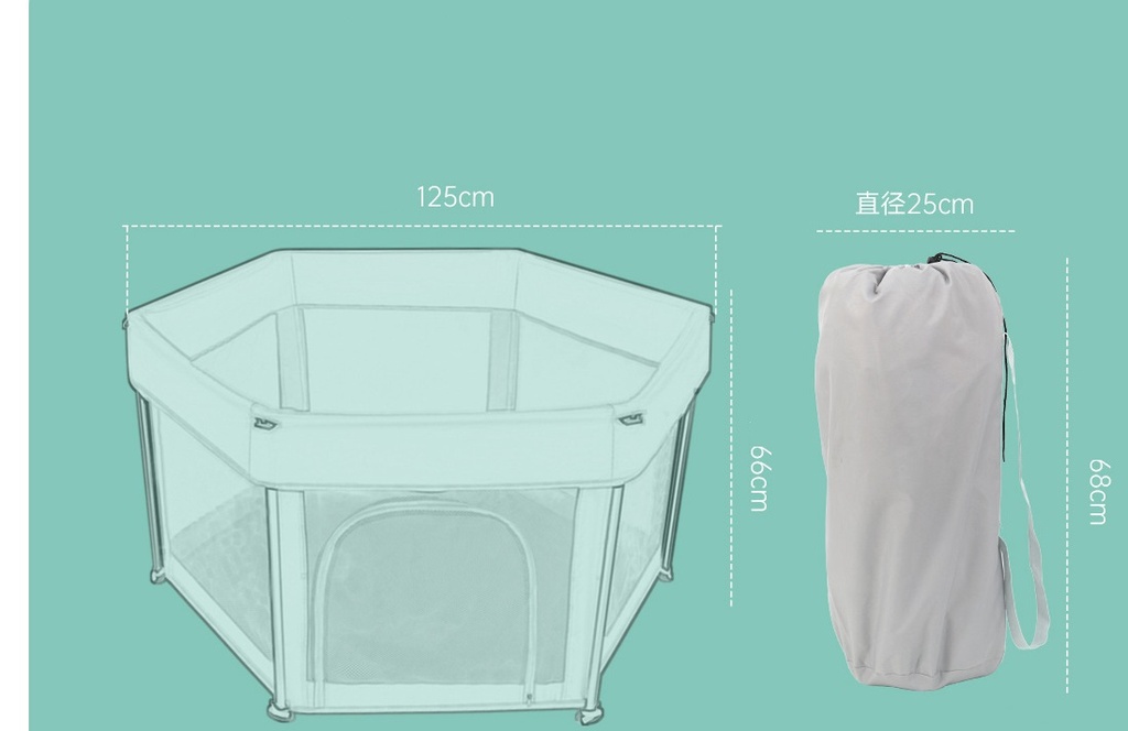 FOLDABLE PLAYPEN FOR KIDS