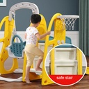 3 in 1 slider, swing & ball goal