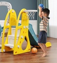 3 in 1 slider, swing & ball goal