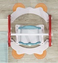 3 in 1 slider, swing & ball goal