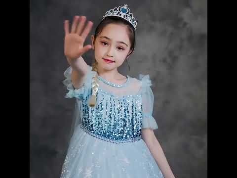 Frozen Elsa Princess Dress