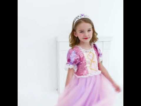 Rapunzel Costume Princes Dress