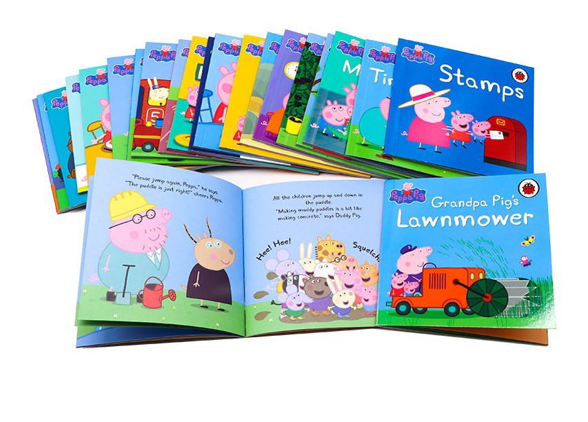 Peppa Pig learning books (English) 50 volumes