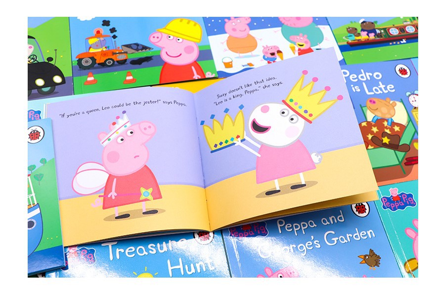 Peppa Pig learning books (English) 50 volumes