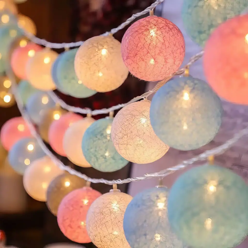[TOYS00039] Lighting for tent (10 Pieces lighting balls)