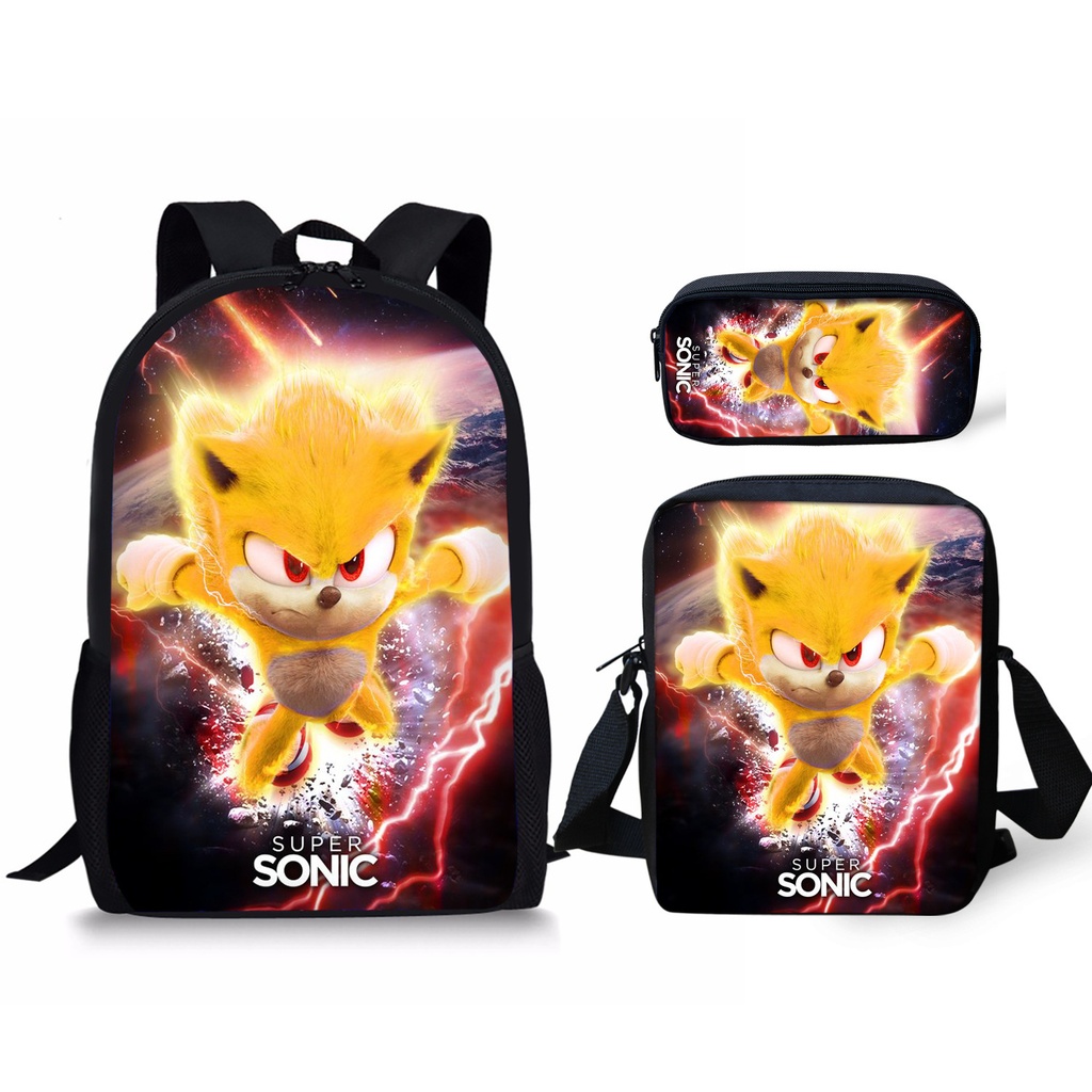 School Bag Set -Sonic 16.5 inches
