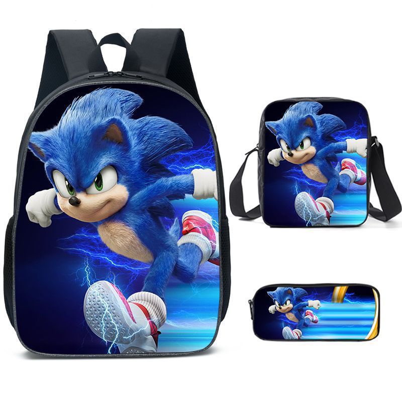 School Bag Set -Sonic 16.5 inches