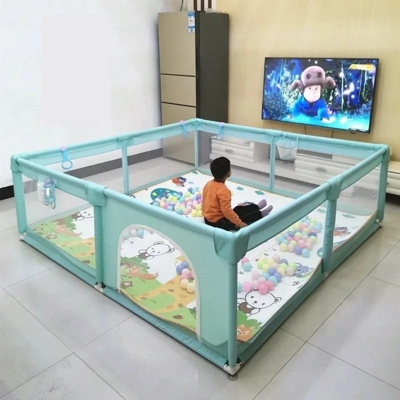 [BABY00006] حباسة / بيت الألعاب للأطفال 2×2 متر (GREEN)