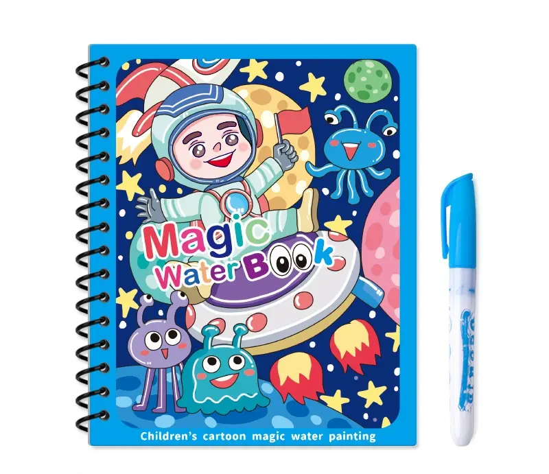 Magical children's educational water painting book