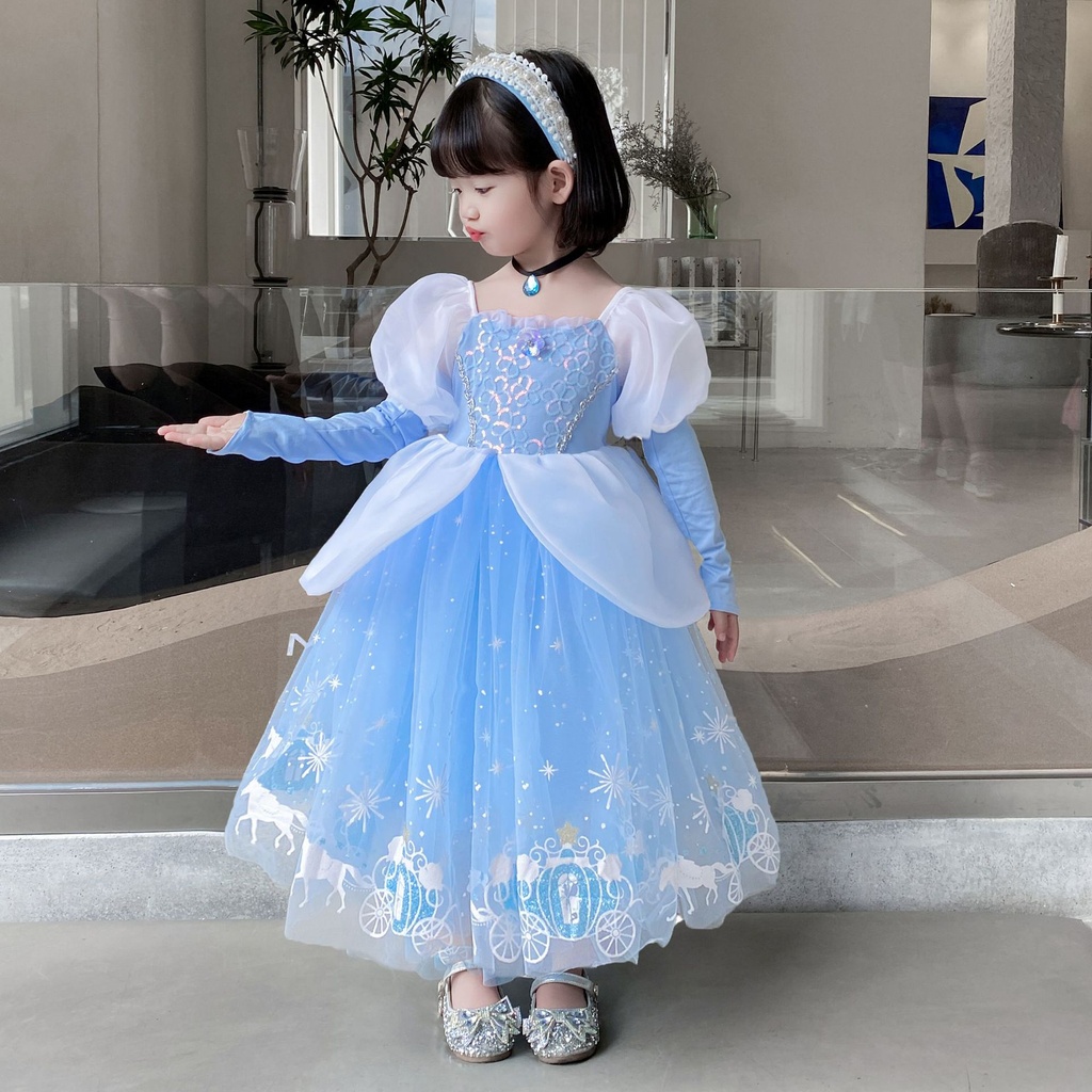 open lace back dress Princess Costume